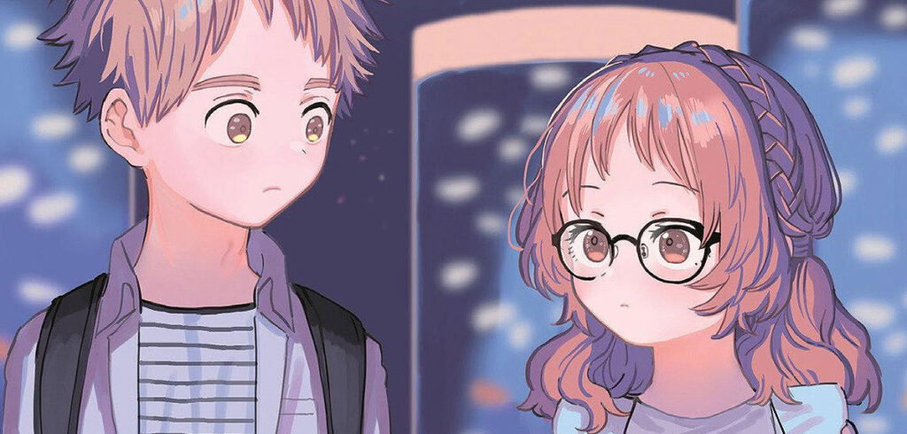 Bild zur Farbseite des zweiten »The Girl I Like Forgot Her Glasses«-Bandes